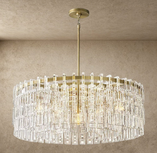 Marignan Round Chandelier 36 inch, 48 inch, 60 inch - GILDLAMPS