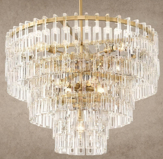 Marignan Tiered Round Chandelier 36 inch, 48 inch, 60 inch - GILDLAMPS