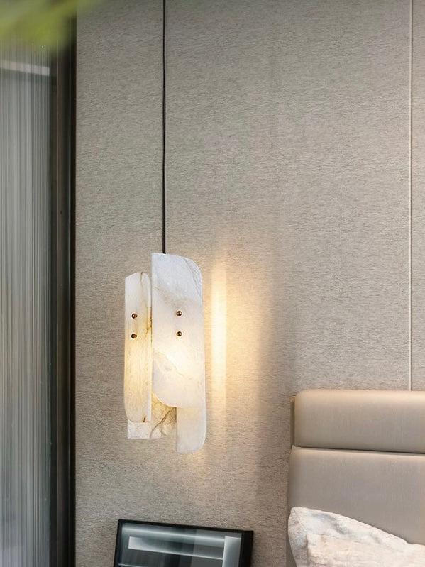 Megalith Mini Alabaster Pendant Light - GILDLAMPS