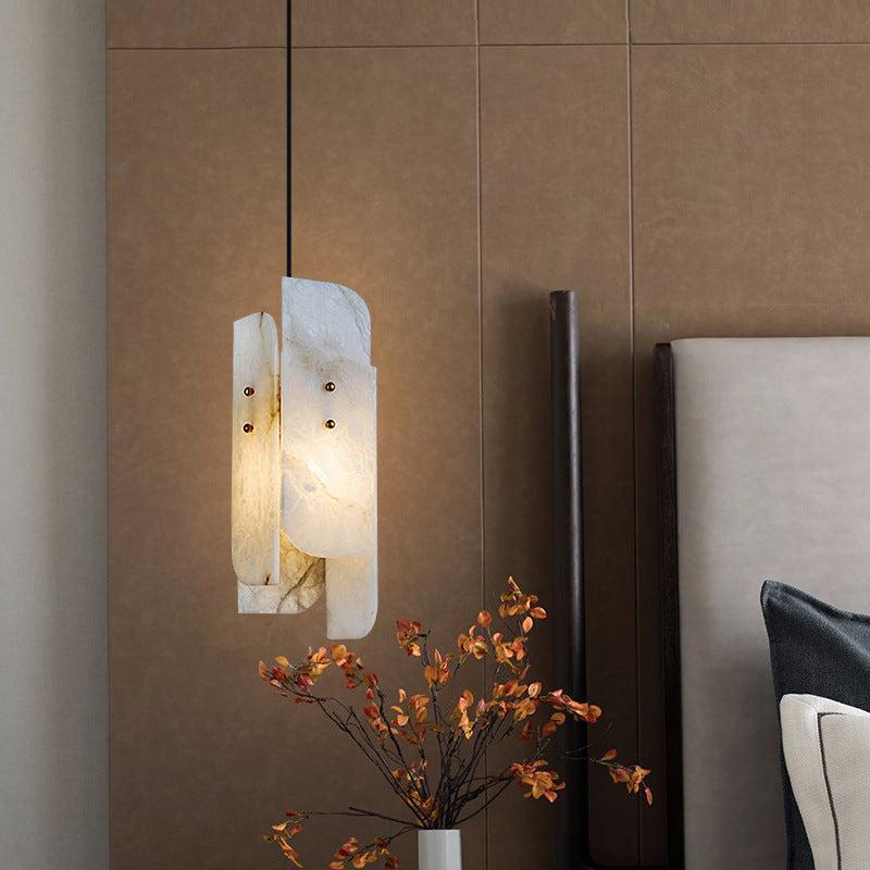 Megalith Mini Alabaster Pendant Light - GILDLAMPS