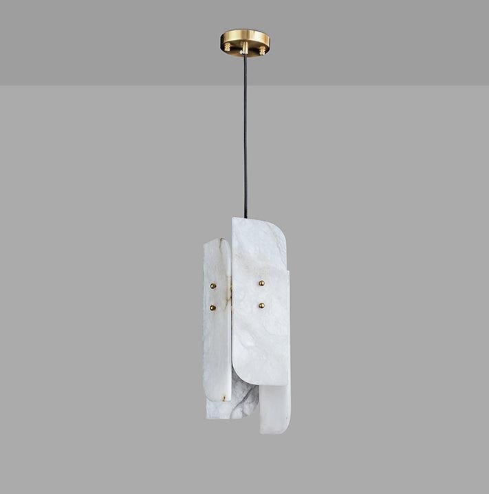 Megalith Mini Alabaster Pendant Light - GILDLAMPS