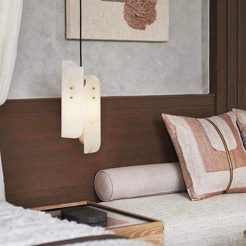 Megalith Mini Alabaster Pendant Light - GILDLAMPS