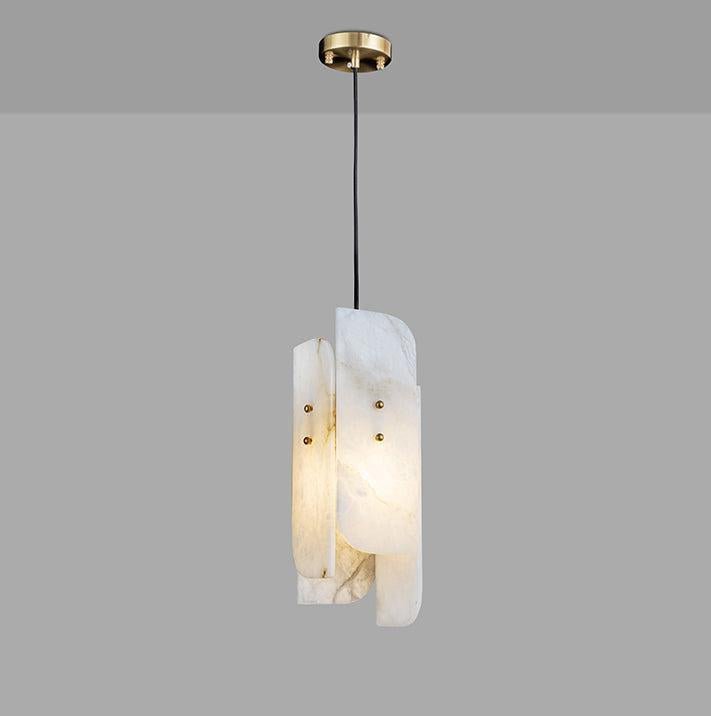 Megalith Mini Alabaster Pendant Light - GILDLAMPS