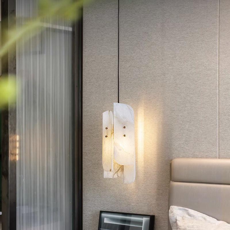 Megalith Mini Alabaster Pendant Light - GILDLAMPS