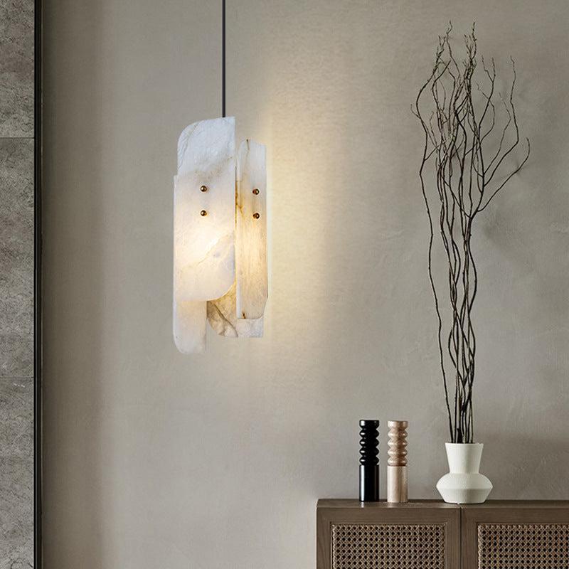 Megalith Mini Alabaster Pendant Light - GILDLAMPS