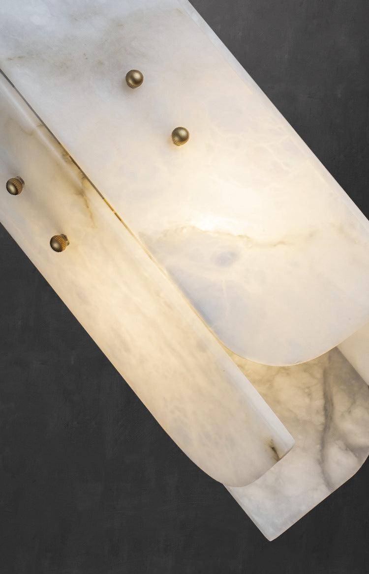 Megalith Mini Alabaster Pendant Light - GILDLAMPS