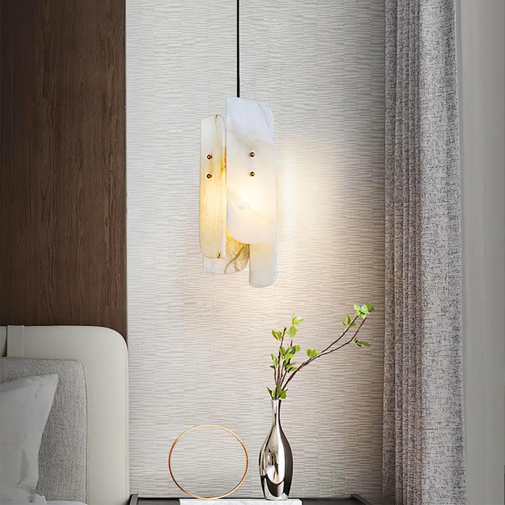 Megalith Mini Alabaster Pendant Light - GILDLAMPS