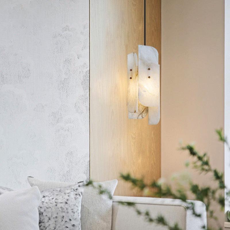 Megalith Mini Alabaster Pendant Light - GILDLAMPS