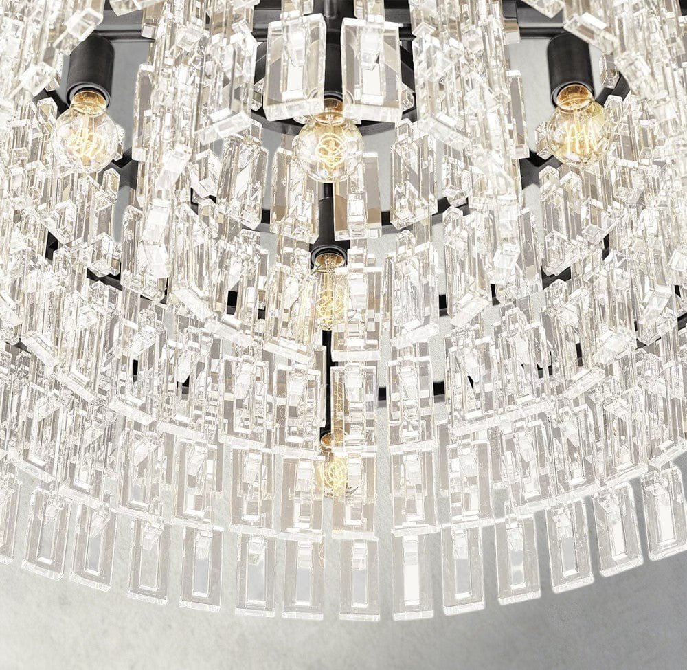 Merlyna Round Chandelier 36", 48", 60" - GILDLAMPS