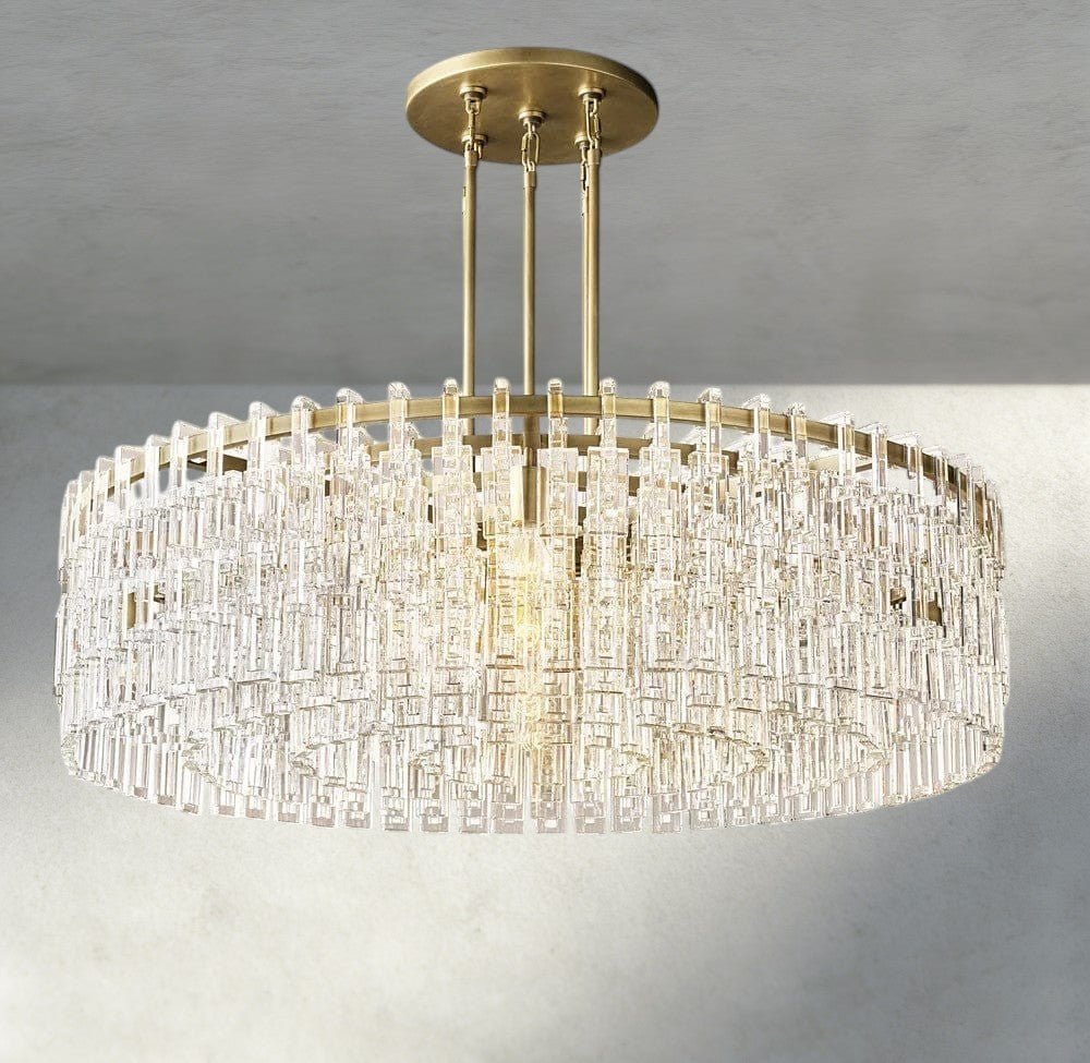Merlyna Round Chandelier 36", 48", 60" - GILDLAMPS