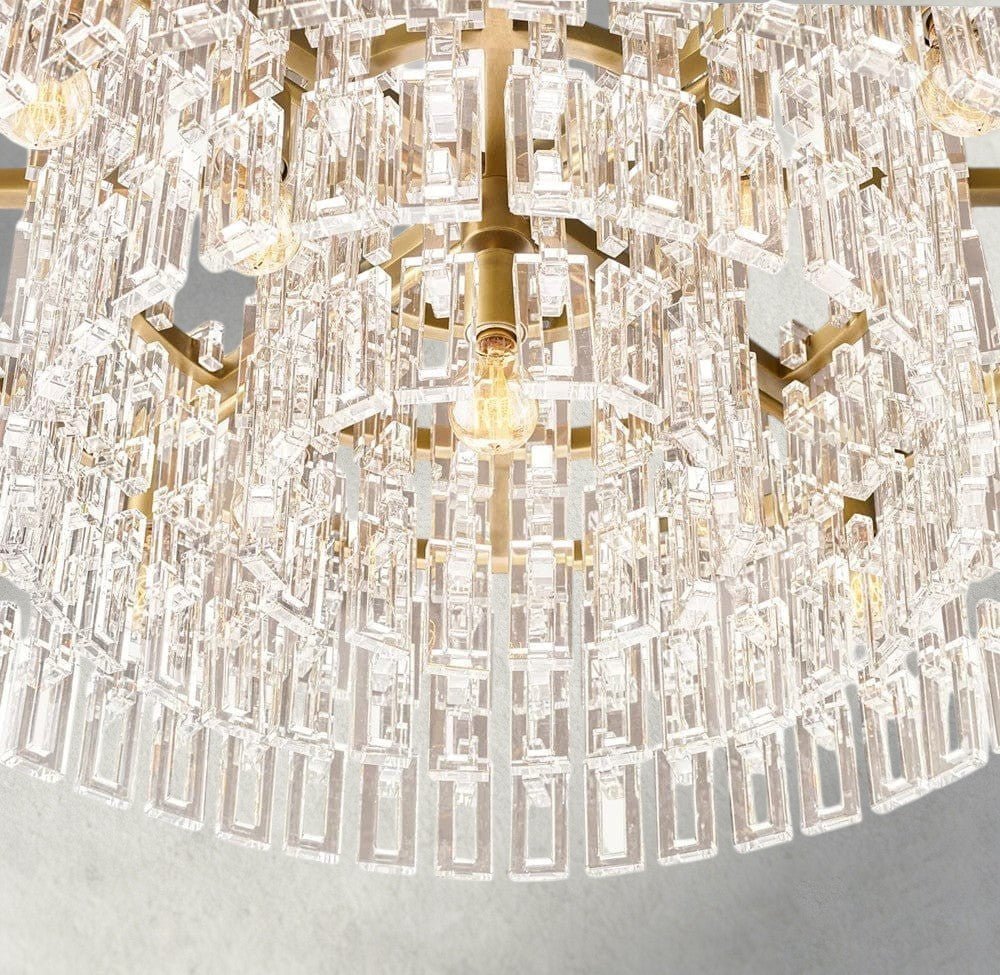Merlyna Round Chandelier 36", 48", 60" - GILDLAMPS