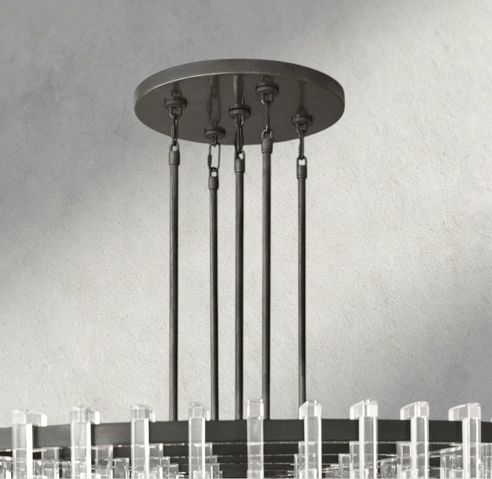 Merlyna Round Chandelier 36", 48", 60" - GILDLAMPS