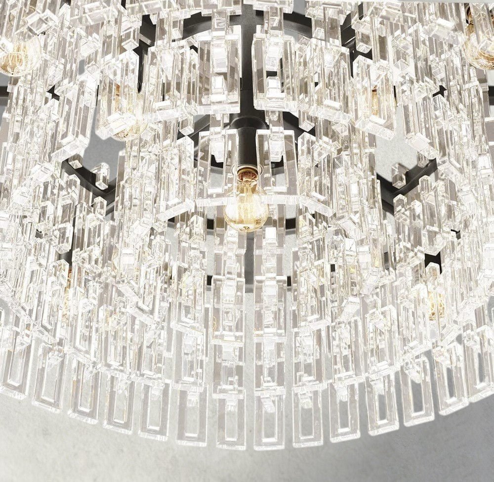 Merlyna Round Chandelier 36", 48", 60" - GILDLAMPS