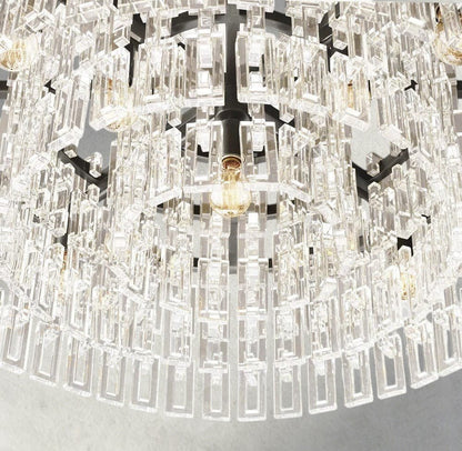 Merlyna Round Chandelier 36", 48", 60" - GILDLAMPS
