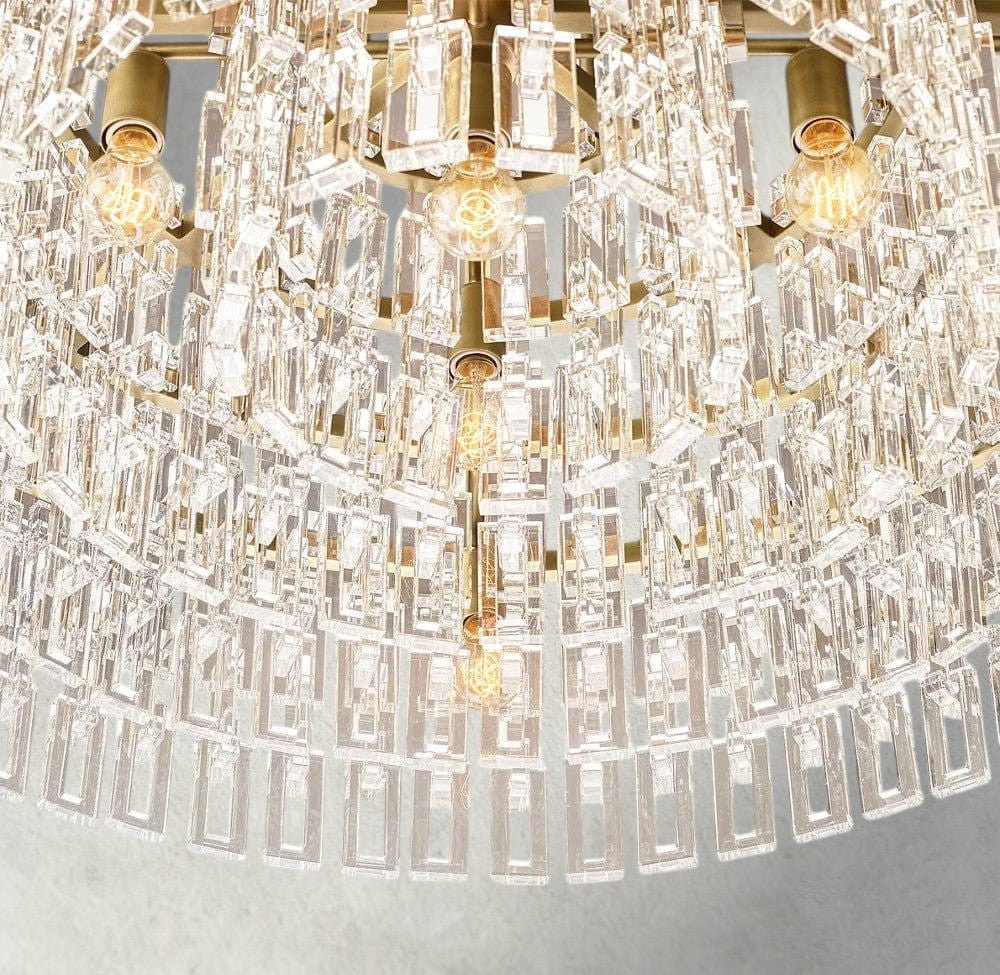 Merlyna Round Chandelier 36", 48", 60" - GILDLAMPS