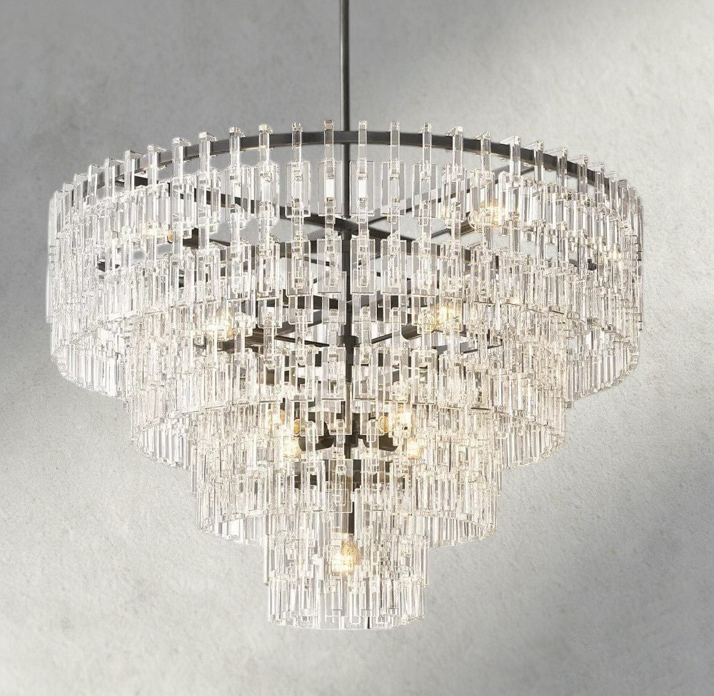 Merlyna Tiered Round Chandelier 36", 48", 60" - GILDLAMPS