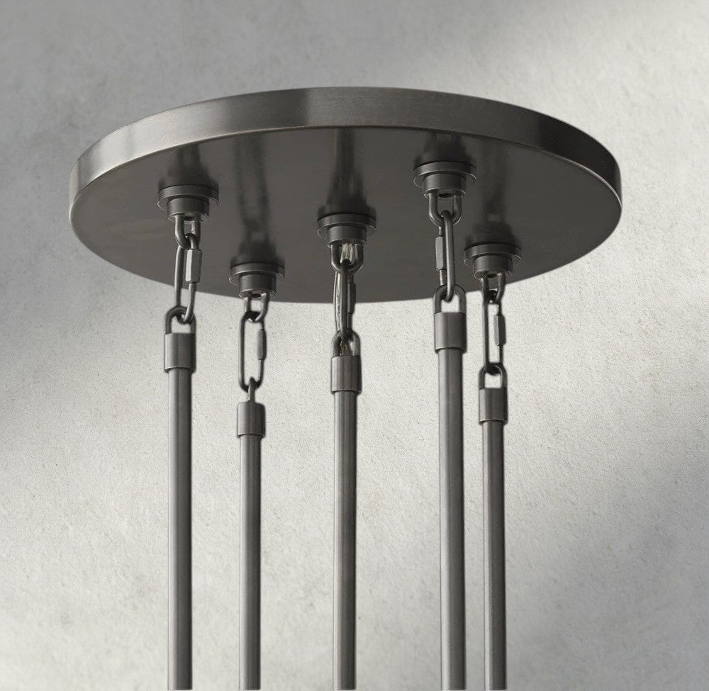Merlyna Tiered Round Chandelier 36", 48", 60" - GILDLAMPS