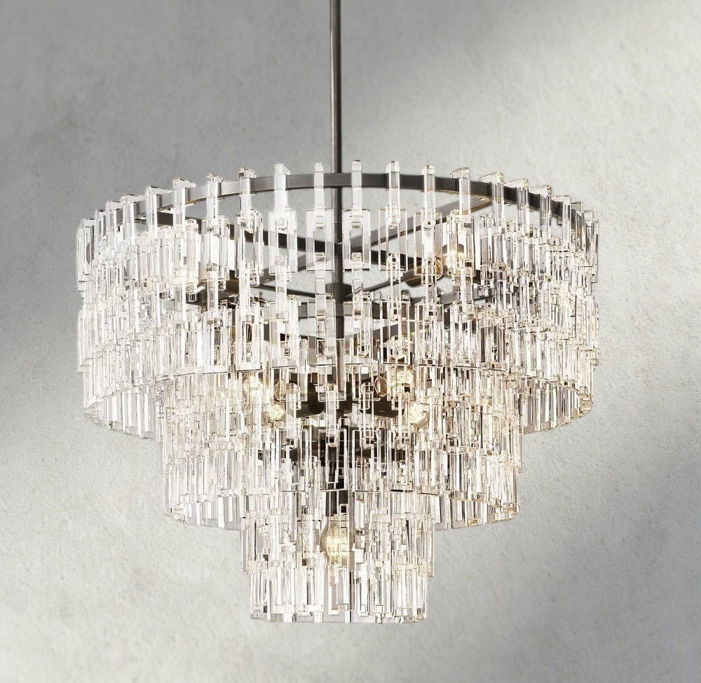 Merlyna Tiered Round Chandelier 36", 48", 60" - GILDLAMPS