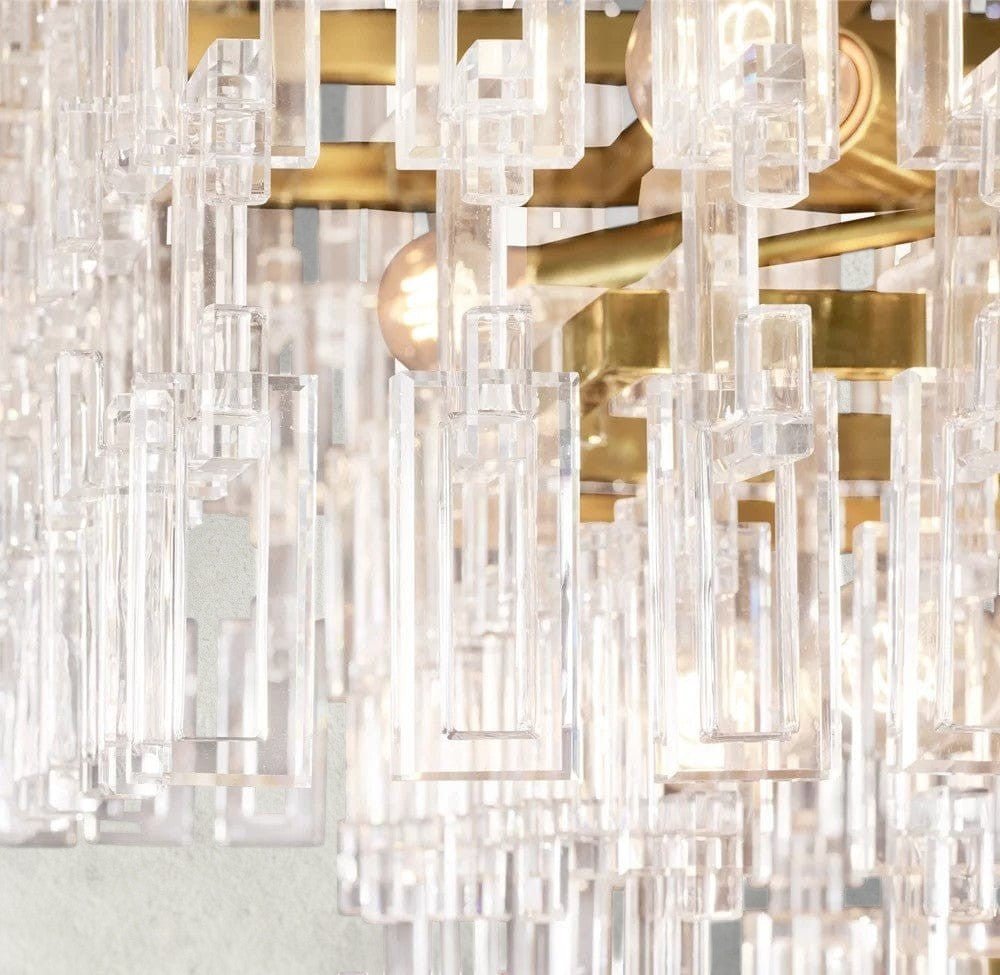 Merlyna Tiered Round Chandelier 36", 48", 60" - GILDLAMPS