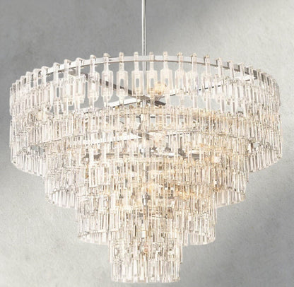 Merlyna Tiered Round Chandelier 36", 48", 60" - GILDLAMPS