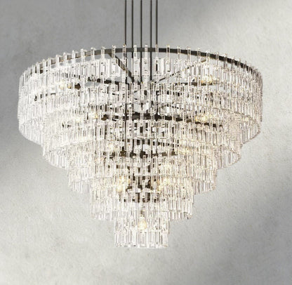 Merlyna Tiered Round Chandelier 36", 48", 60" - GILDLAMPS