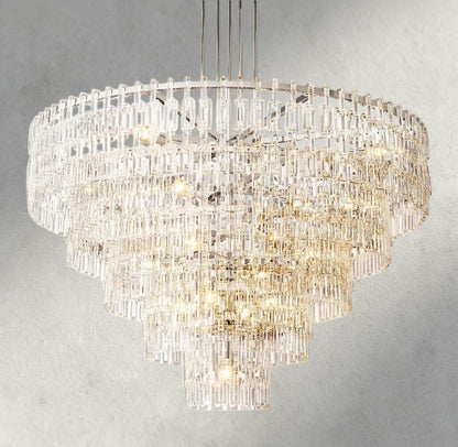 Merlyna Tiered Round Chandelier 36", 48", 60" - GILDLAMPS