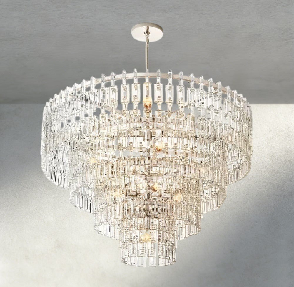 Merlyna Tiered Round Chandelier 36", 48", 60" - GILDLAMPS