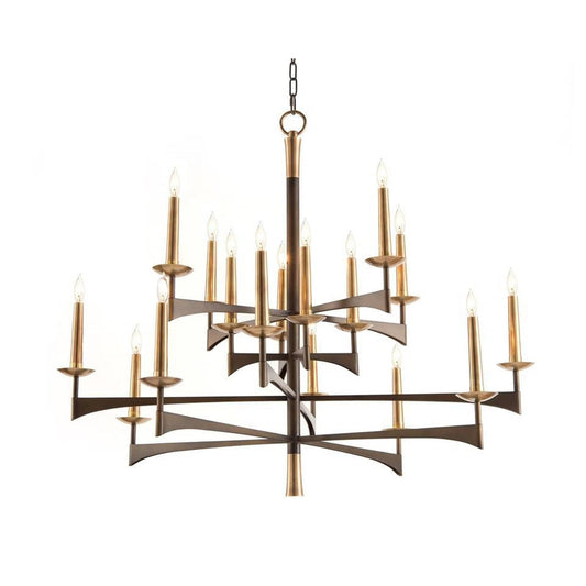 Mid - Century Sixteen - Light Chandelier - GILDLAMPS