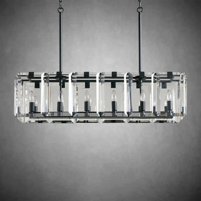 Modern Amaya Rectangular Chandelier - GILDLAMPS