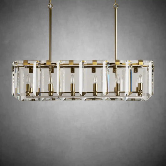 Modern Amaya Rectangular Chandelier - GILDLAMPS