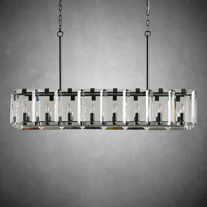 Modern Amaya Rectangular Chandelier - GILDLAMPS
