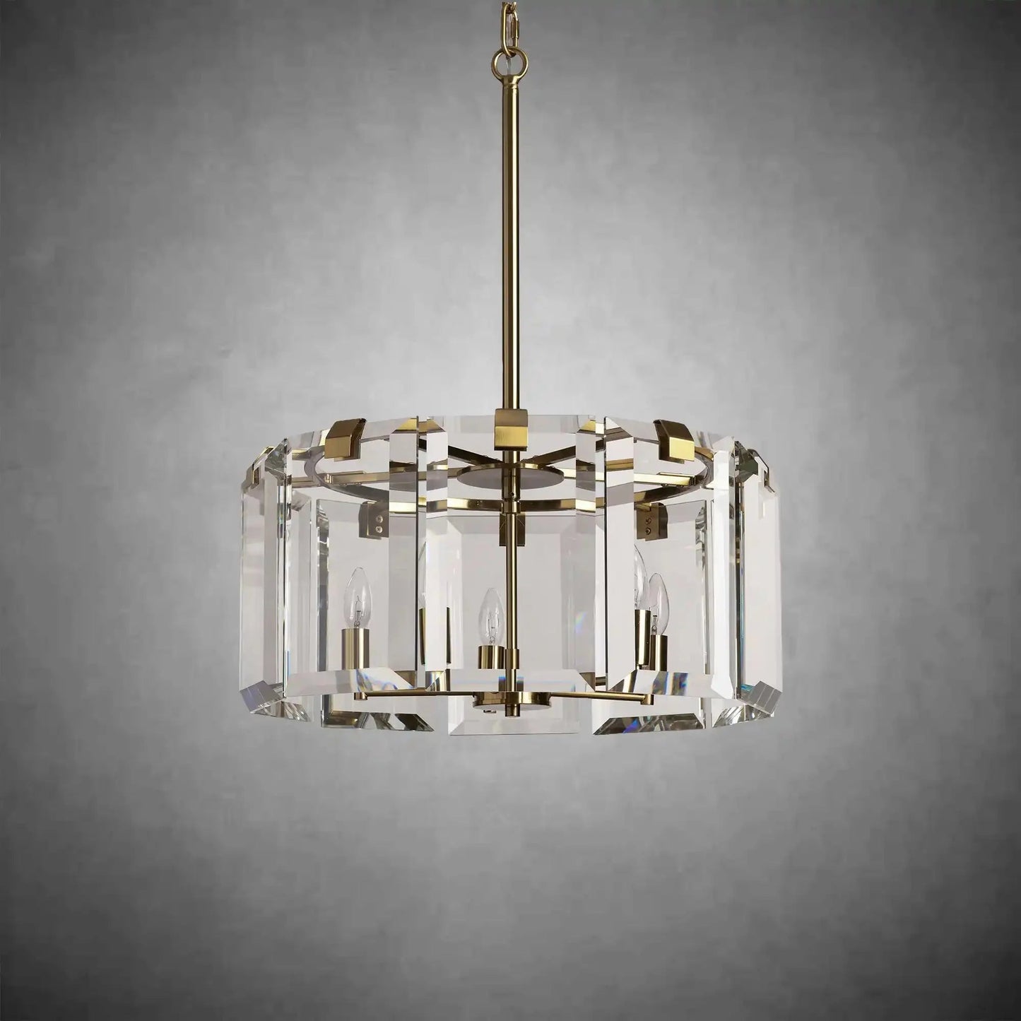 Modern Amaya Round Chandelier - GILDLAMPS