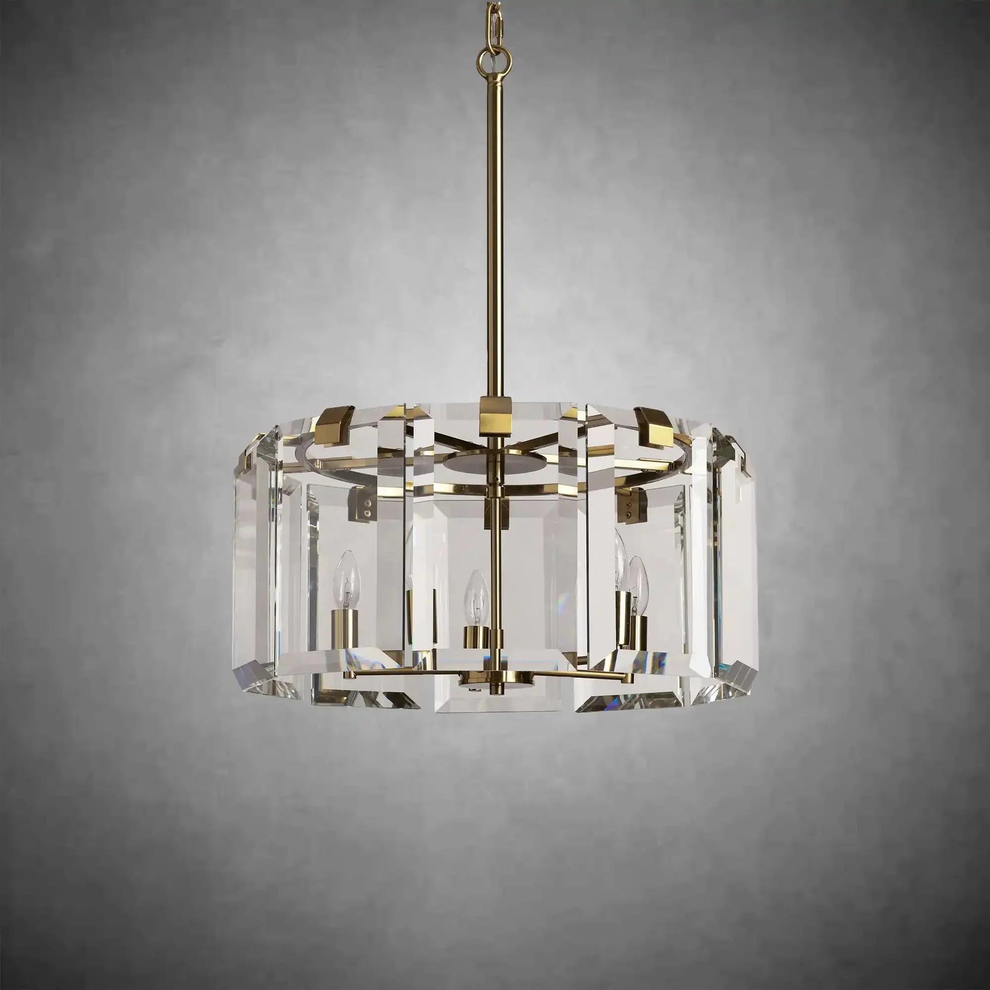 Modern Amaya Round Chandelier - GILDLAMPS