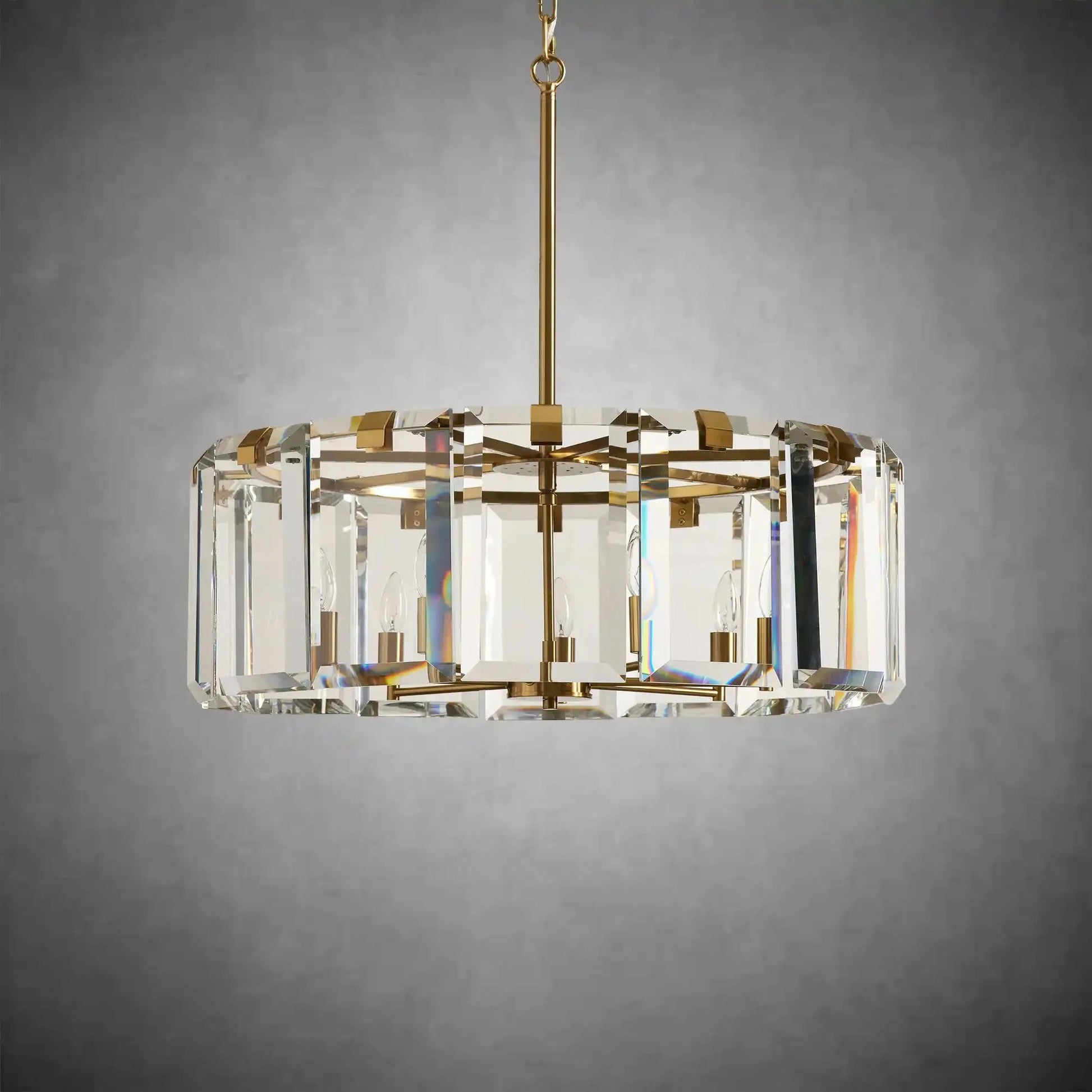 Modern Amaya Round Chandelier - GILDLAMPS