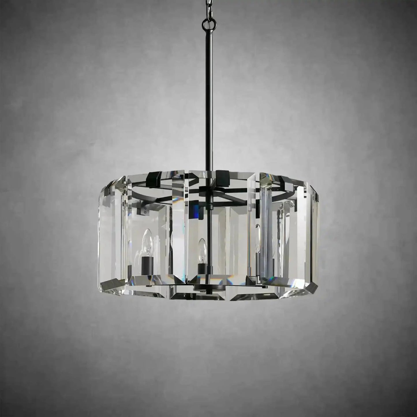 Modern Amaya Round Chandelier - GILDLAMPS