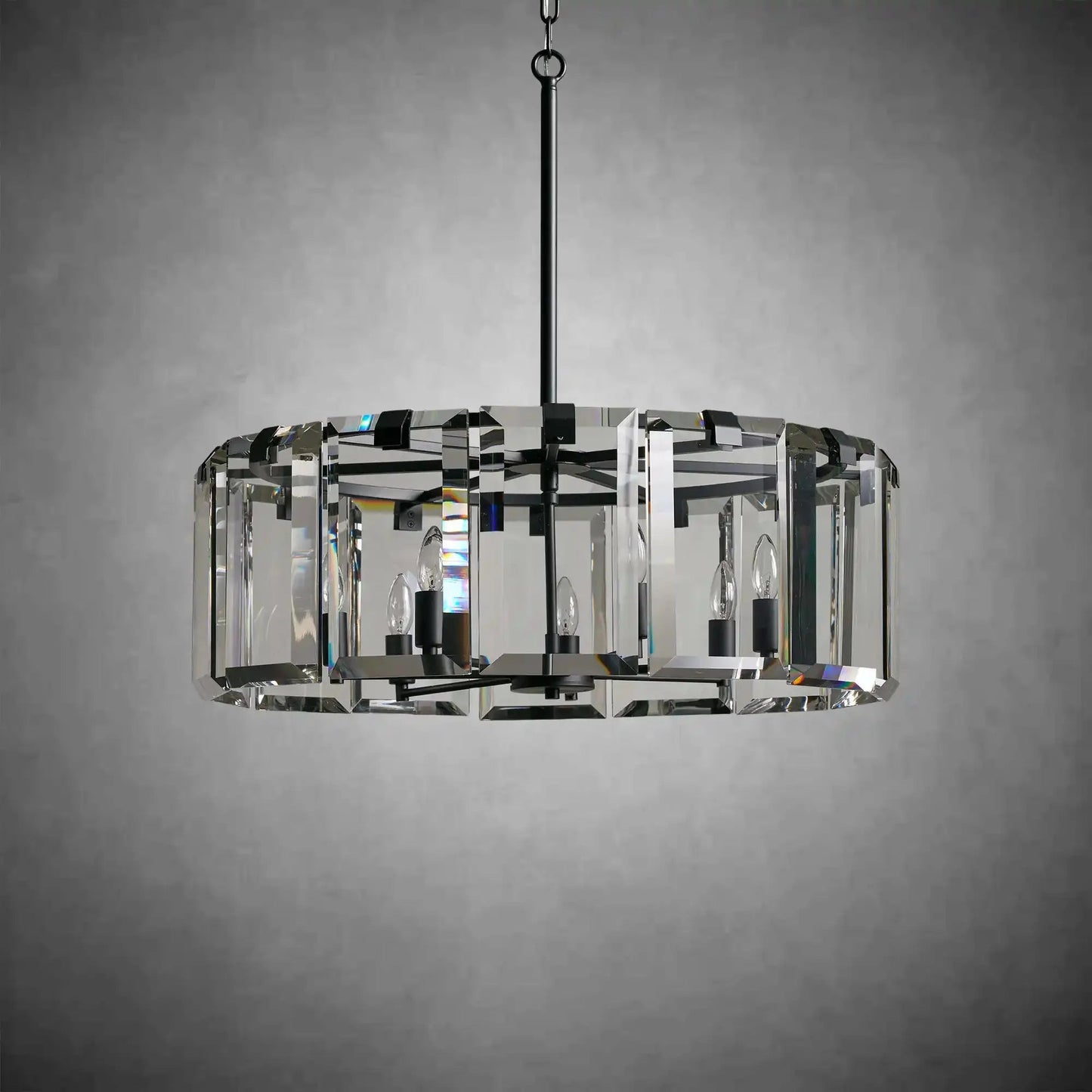 Modern Amaya Round Chandelier - GILDLAMPS