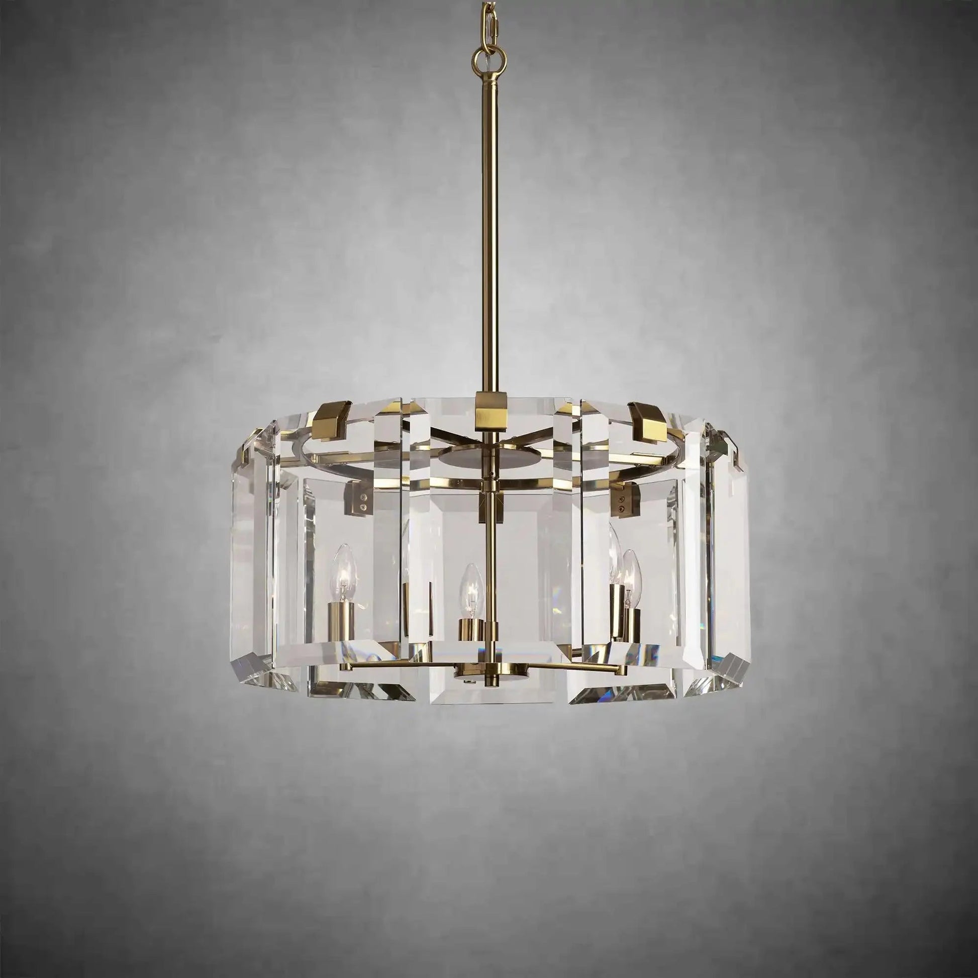 Modern Amaya Round Chandelier - GILDLAMPS