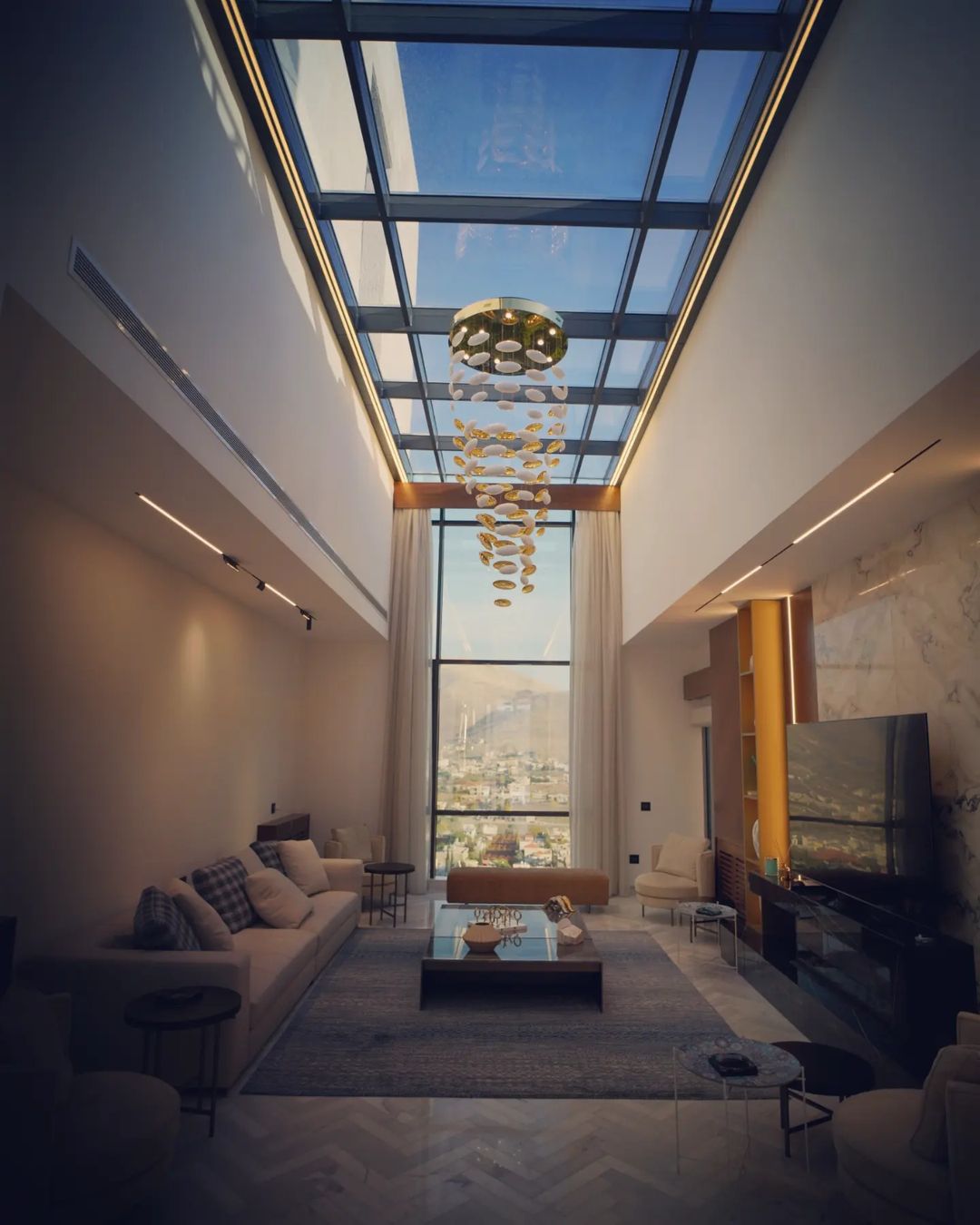 Modern Artistic Unique Golden Dragon Egg Pendant Ceiling Light Fixture for Staircase/ Sales Center/ Hotel - GILDLAMPS