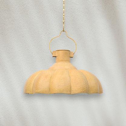 Modern Hanging Pendant Light with Sculpted Shade - GILDLAMPS