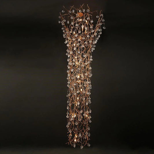 Modern Large Tree Branch Chandelier For High Ceiling - GILDLAMPS
