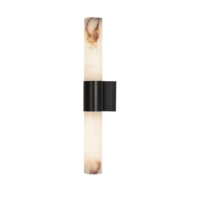 Modern Minimalist Alabaster Wall Sconce for Hallway - GILDLAMPS
