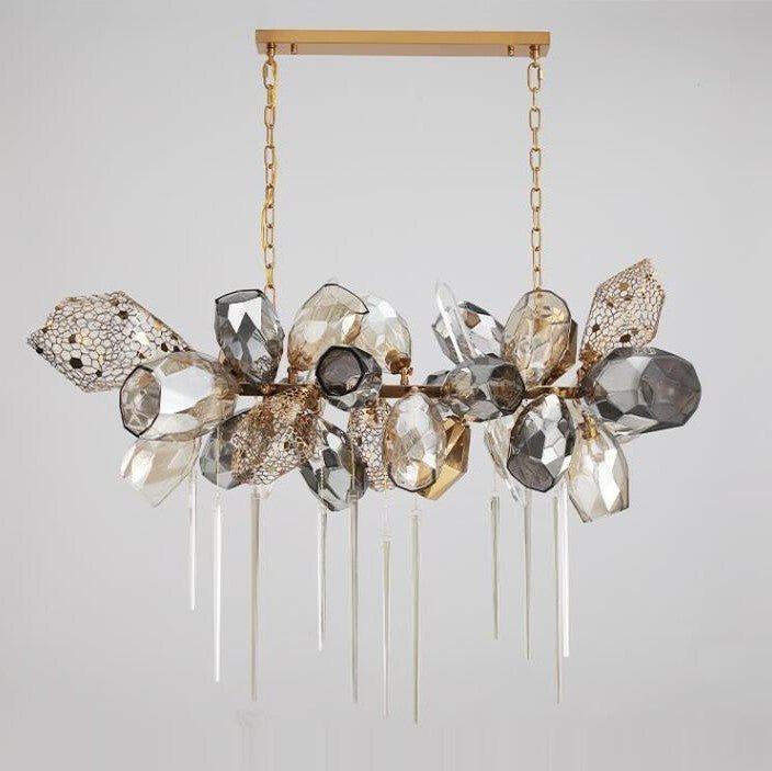 Modern Wine Glass Shape Chandelier Italian Light Luxury Light Fixture for Dining Room/Living Room - GILDLAMPS