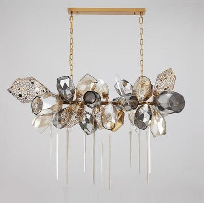 Modern Wine Glass Shape Chandelier Italian Light Luxury Light Fixture for Dining Room/Living Room - GILDLAMPS