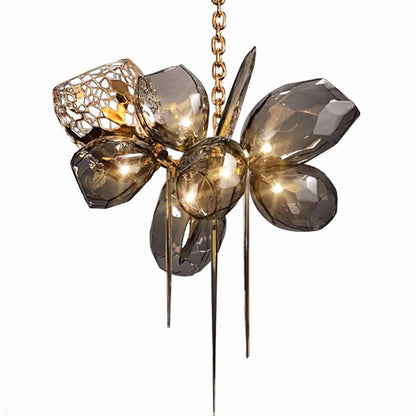 Modern Wine Glass Shape Chandelier Italian Light Luxury Light Fixture for Dining Room/Living Room - GILDLAMPS
