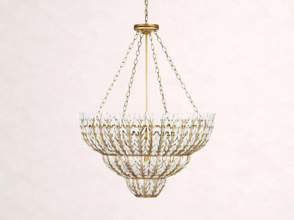 Morrigan Round Chandelier 34'' 56''D - GILDLAMPS