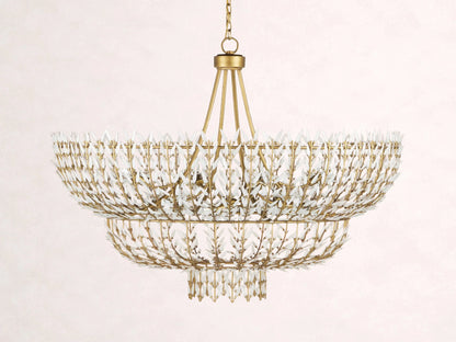 Morrigan Round Chandelier 34'' 56''D - GILDLAMPS
