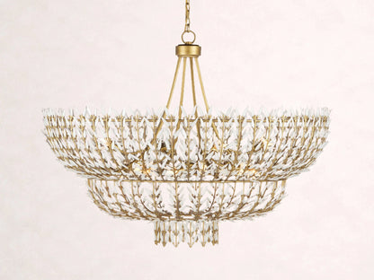 Morrigan Round Chandelier 34'' 56''D - GILDLAMPS