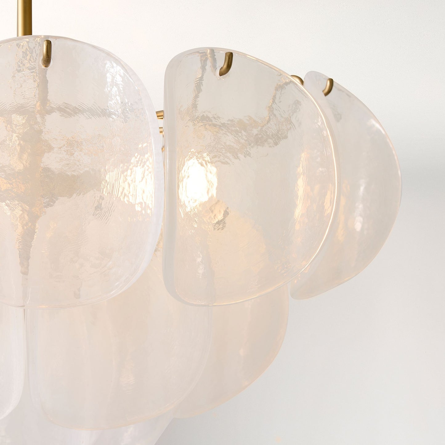 Murana Chandelier (22") White - GILDLAMPS