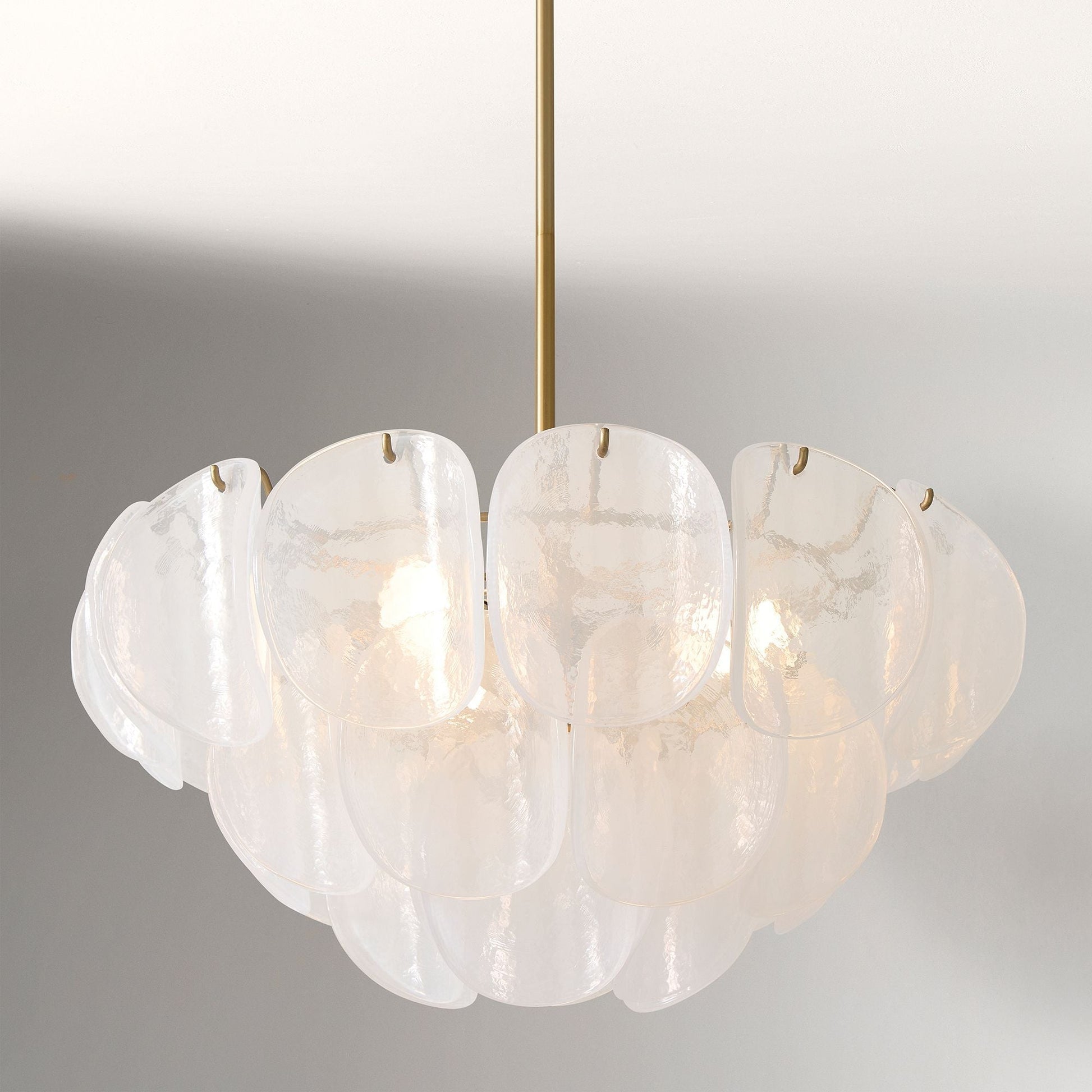 Murana Chandelier (22") White - GILDLAMPS