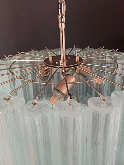 Murano Chandelier – 52 tubes – Opal - GILDLAMPS